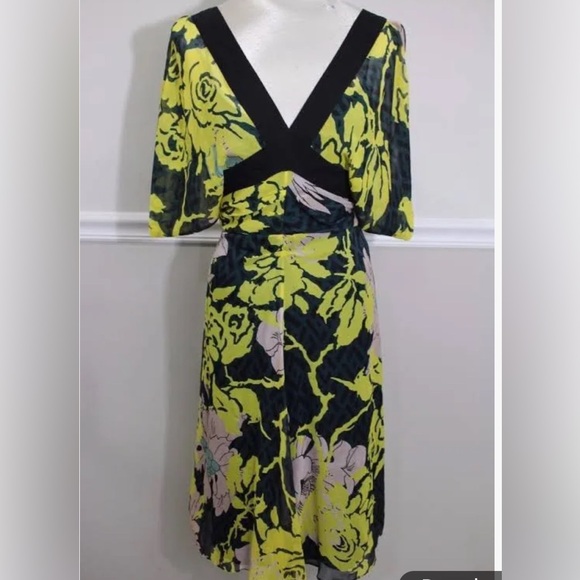 euc Diane Von Furstenberg Lulea Dress Size 10 - Picture 4 of 6